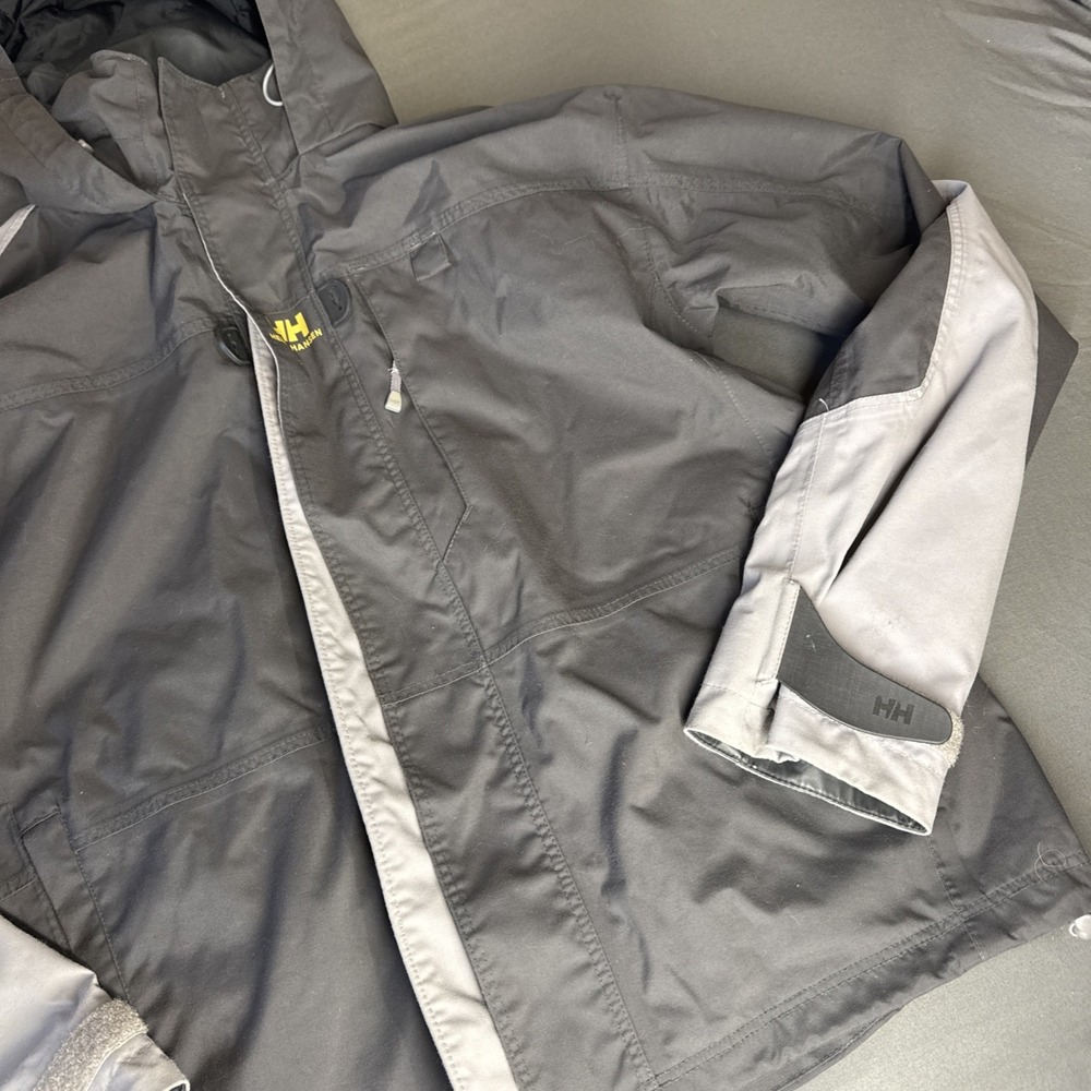 Helly Hansen Ski Jacket S Small Hellytech Warm Winter Zip Up Coat With Hood Good